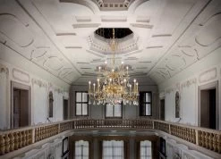 Acantia Grand Lustre 15 Lumières Doré