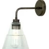 Applique De Salle De Bain Verre Conique