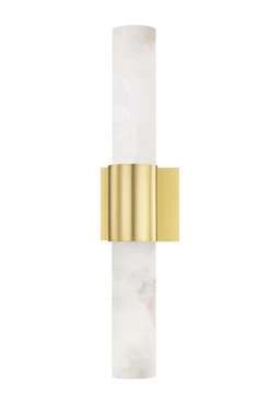 Applique Dorée Et Albâtre Barkley