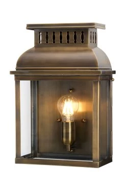 Applique D'extérieur En Laiton Antique Westminster