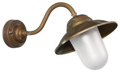 Applique D'extérieur En Laiton Vieilli