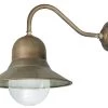 Applique D'extérieur Forme Cloche En Laiton Vieilli