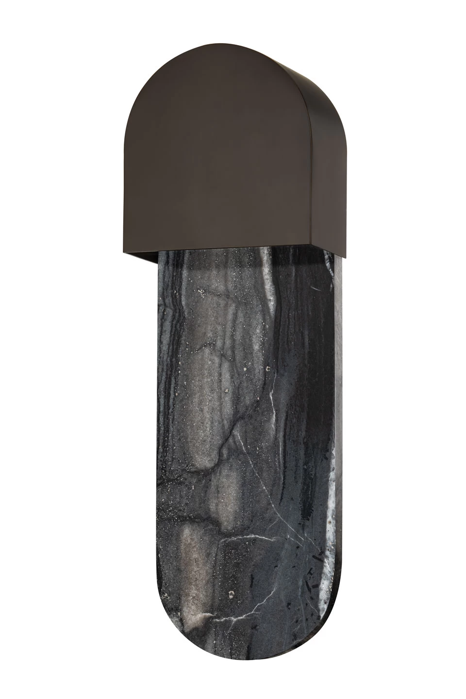 Applique Murale En Marbre Noir Brillant Hobart