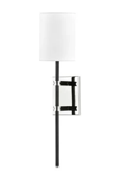 Applique Nickel Brillant Et Noire Denise