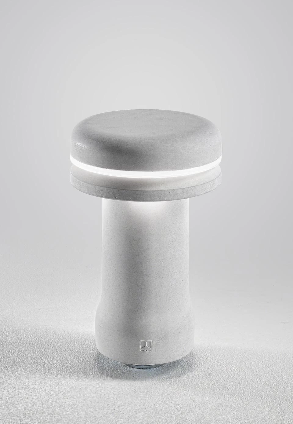 Balise De Jardin En Ciment Gris Walking 3