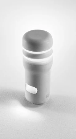 Balise De Jardin Grise En Ciment Walking 2