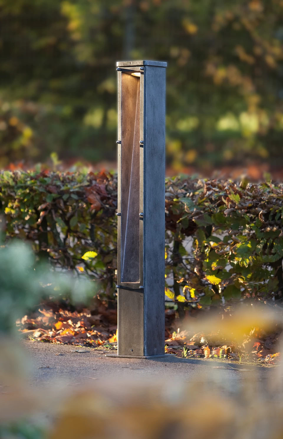 Balise De Jardin Rectangulaire à éclairage LED