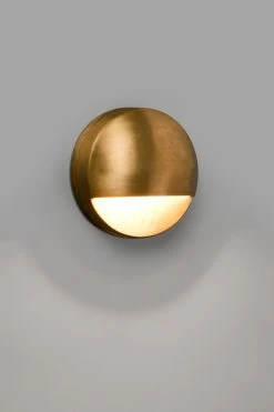 Balise D'extérieur LED Disque Doré Drak