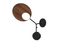 Ballon Wall3 Applique Orientable Noyer Version Gauche