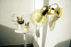 Boogie Spot Doré Et Verre Ambré