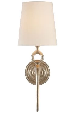 Bristol Applique Contemporaine Finition Feuille D'argent