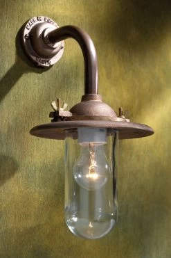 Butterfly 90° Cuivre Rouge Verre Clair