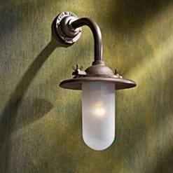 Butterfly 90° Cuivre Rouge Verre Sablé