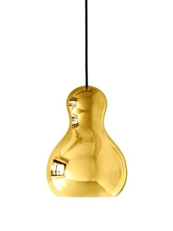 Fritz Hansen Calabash Suspension Gold Grand Modèle