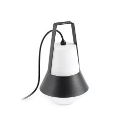 Cat Petite Lampe Baladeuse D'extérieur En Aluminium Noir