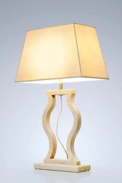 Classic Lampe De Table En Marbre Moyen Modèle