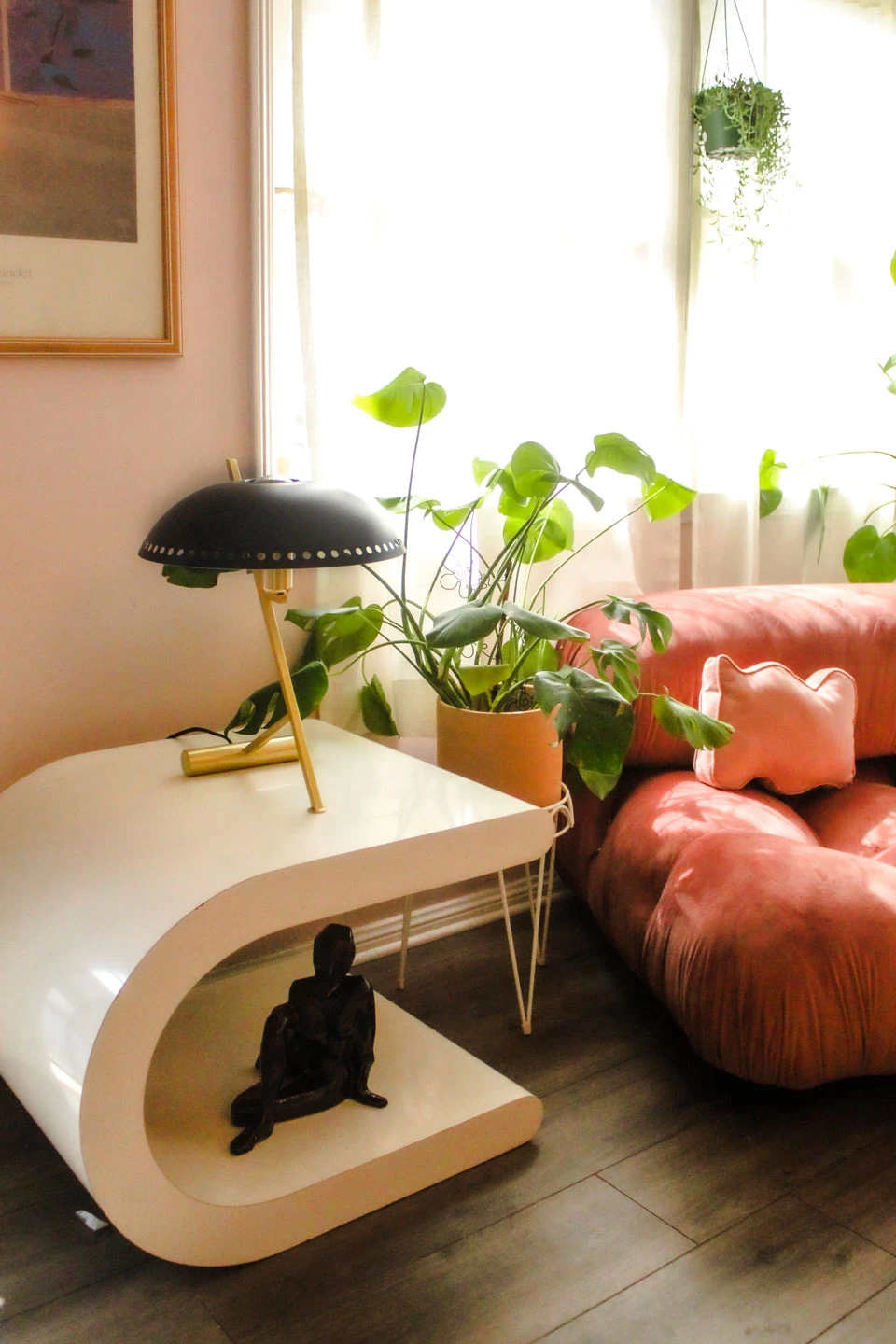 Lampe De Bureau Rétro Dorée Et Noire Landis – Image 5