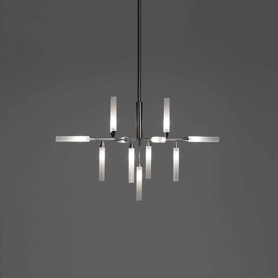 Crossfire Lustre Géométrique 13 Lumières