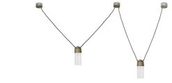 Darsili Suspension Industrielle 2 Lumières