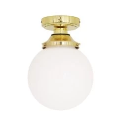 Deniz Plafonnier Boule Pour Salle De Bain