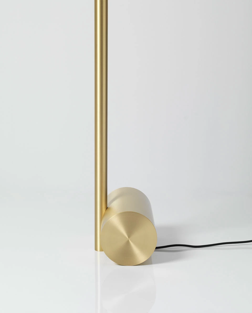 Lampadaire Calée XS, En Laiton Satiné – Image 3