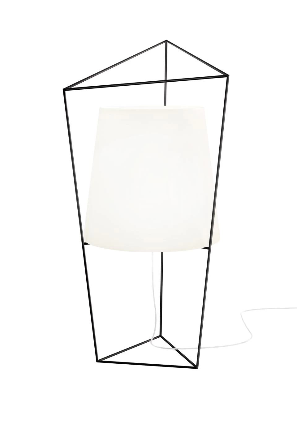 Tatu Lampe De Table Blanche Et Laiton – Image 2