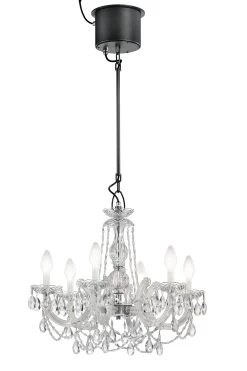 Drylight Lustre D'extérieur 6 Lumières éclairage LED Blanc