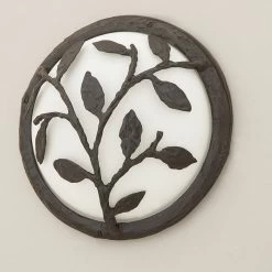 Eden Applique D'extérieur Ronde En Bronze Patiné