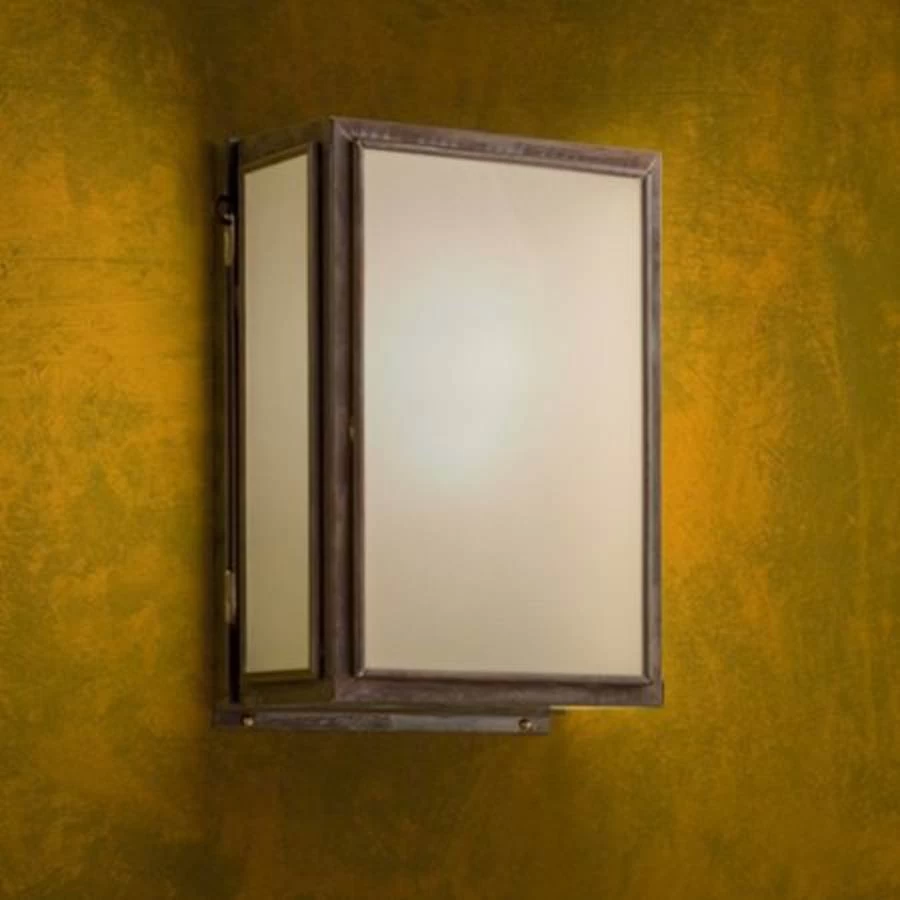 Essex Small Bronze Antique Verre Sablé