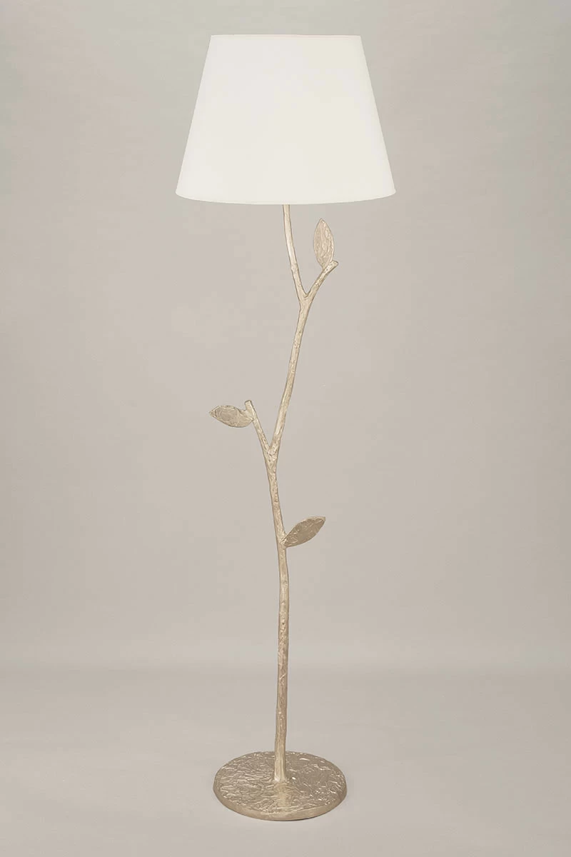 Flora Lampadaire Branche Argentée
