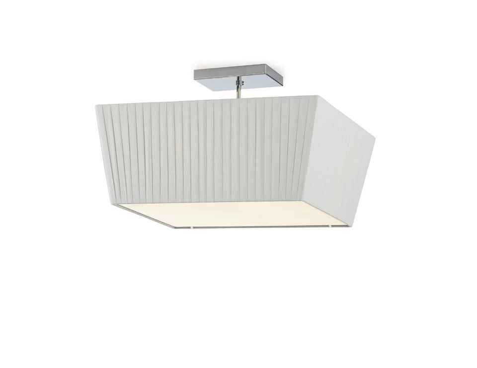 Grand Plafonnier Smooth II Gris