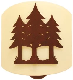 Grande Applique écran Montagne Trois Sapins