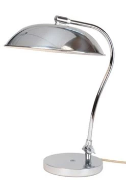 Hugo Lampe De Bureau Chromée