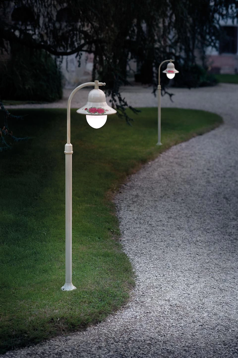 Imperia Lampadaire D'extérieur Style Rétro