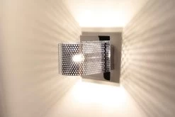 Kendo Applique Design En Métal Chromé 1 Lumière