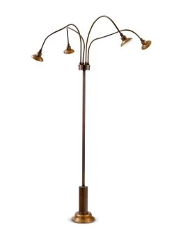 Lampadaire De Jardin 4 Lumières SOIR 1 LED