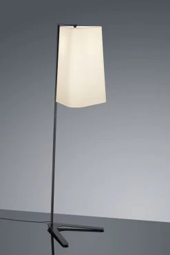 Lampadaire Design Noir Pied Métal