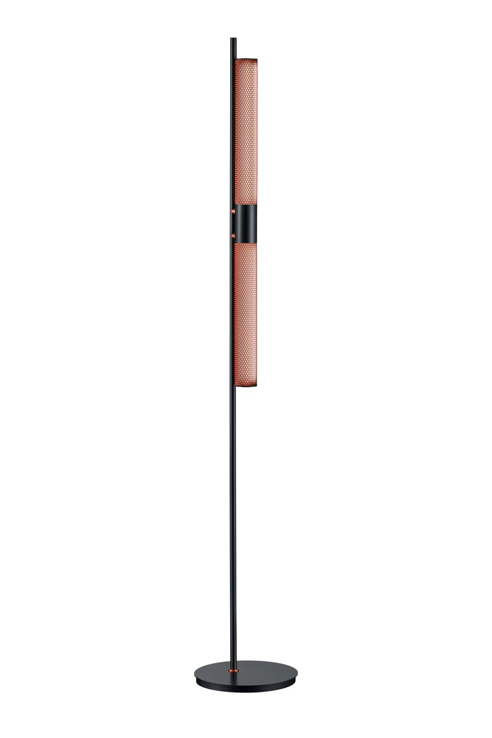 Lampadaire En Cylindre Cuivre