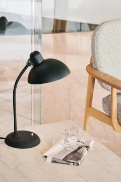 Fritz Hansen Lampe De Bureau Inspiration Bauhaus Noire Kaiser Idell
