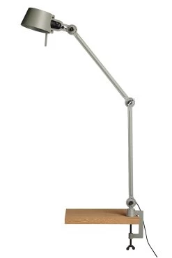 Lampe De Bureau Ou D'atelier En Métal Vert Mousse Bolt Desk
