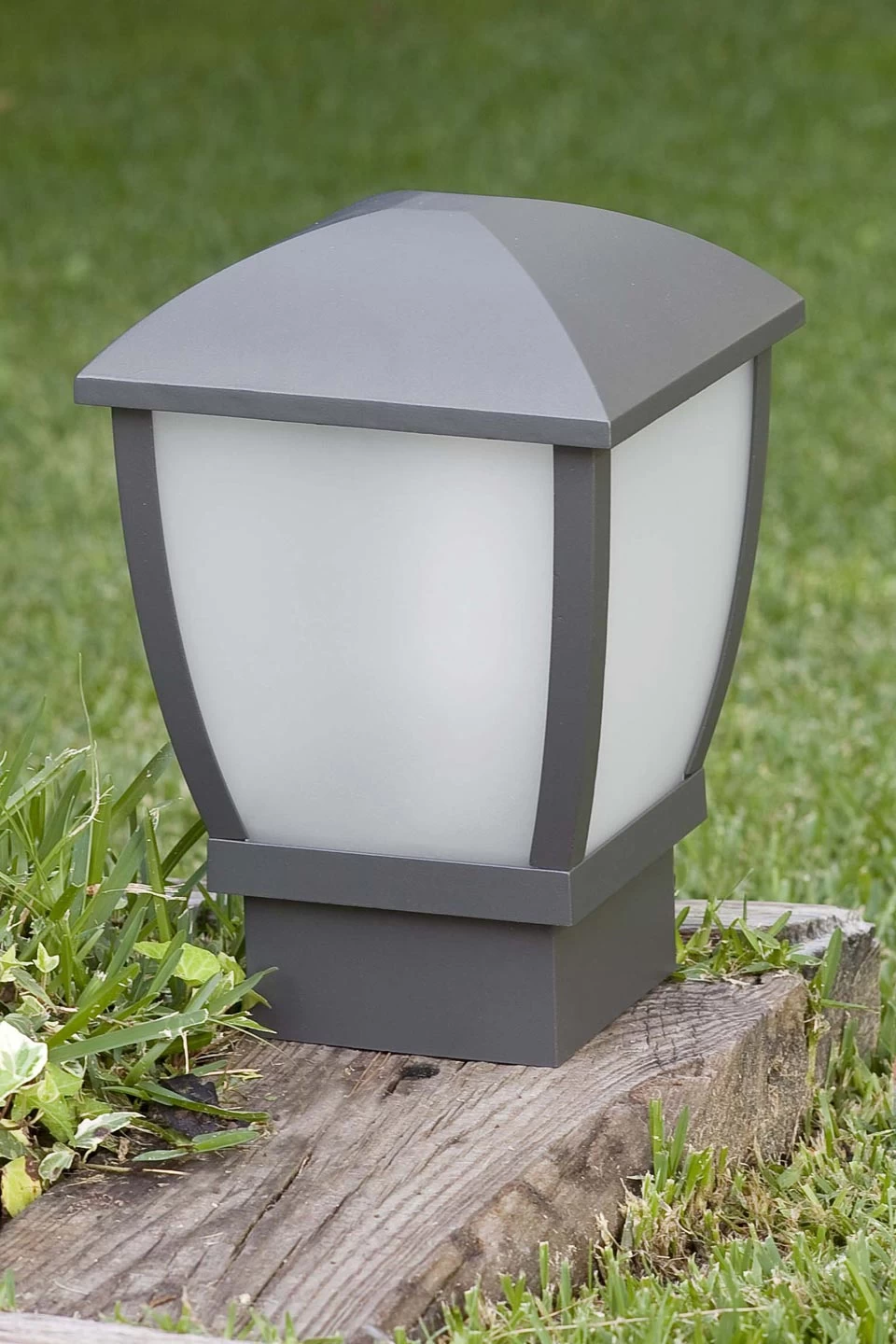 Lampe De Jardin Lanterne Forme Incurvée