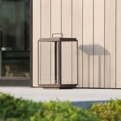 Lampe De Jardin Ou D'extérieur En Bronze LED Et Raccordement Direct