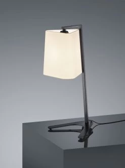 Lampe De Table Design Métal Noir