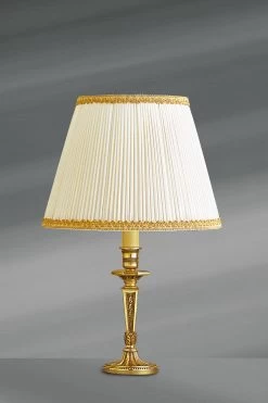 Lampe Dorée Louis XVI, Bronze Massif, Décor Classique