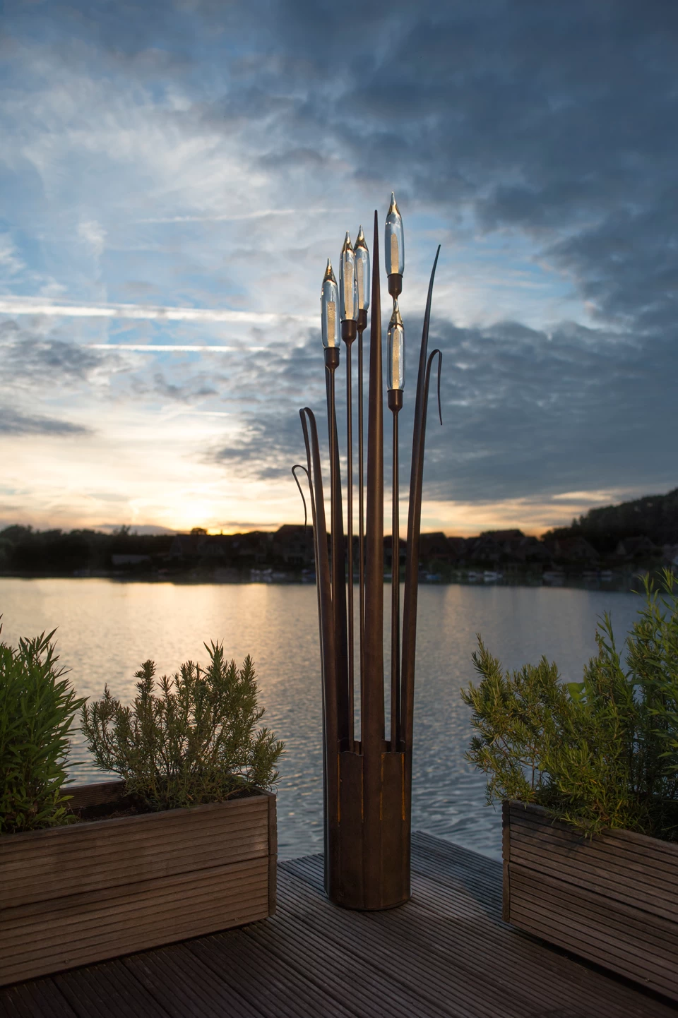 Bouquet De Joncs En Fer Forgé – Image 3