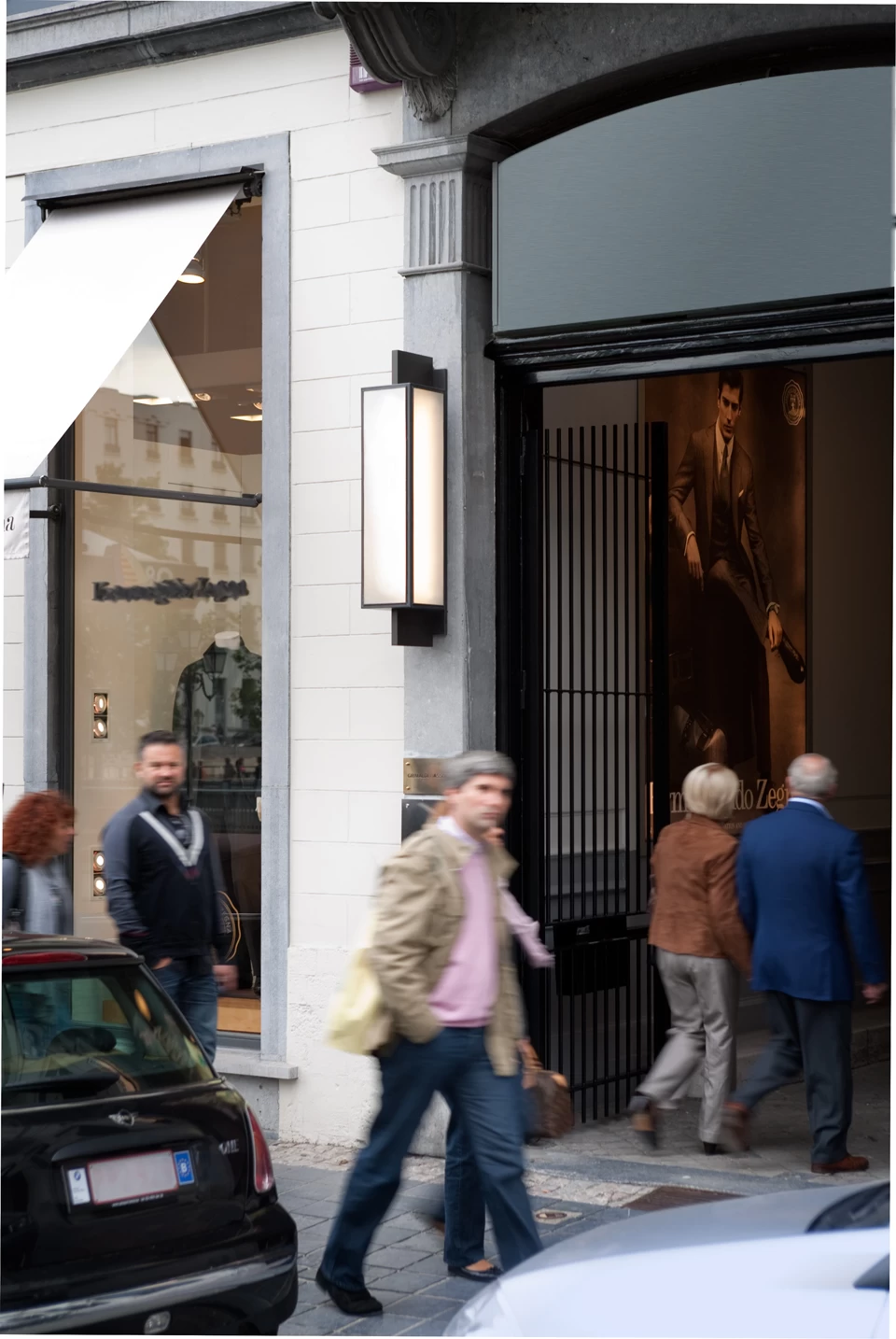 Ilford Wall XL Applique D'extérieur En Bronze Patiné – Image 2