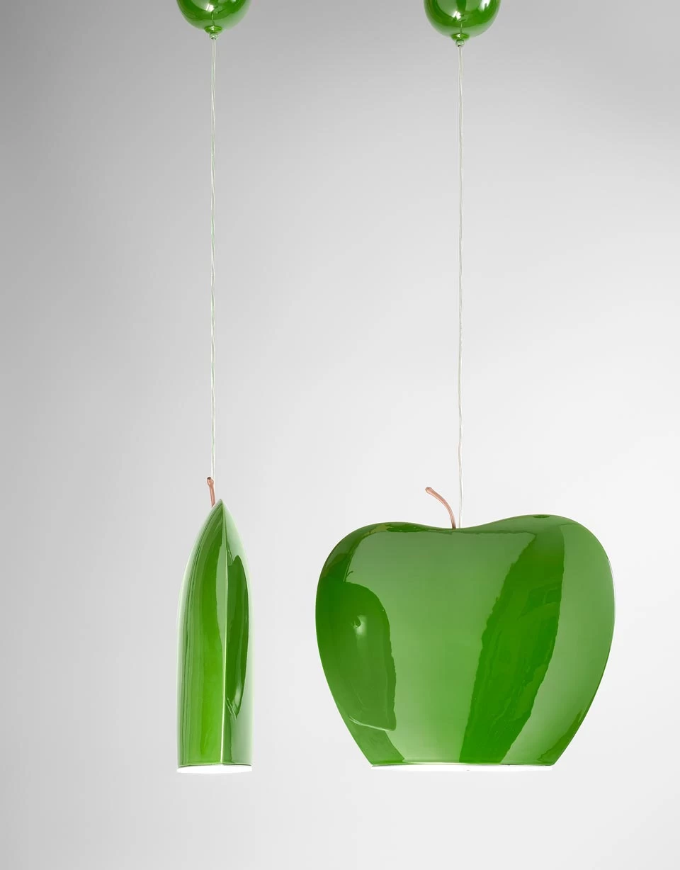 Suspension Rétro En Forme De Pomme Verte – Image 2