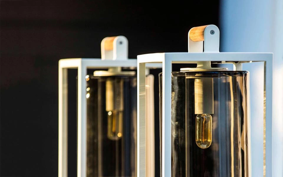 Dome Small Lampe D'extérieur Noire Et Verre Transparent – Image 3