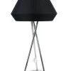 Lampe Twist Cromado Noire