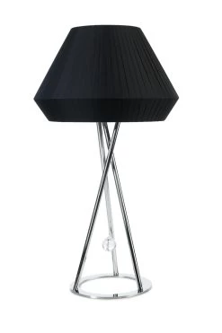 Lampe Twist Cromado Noire
